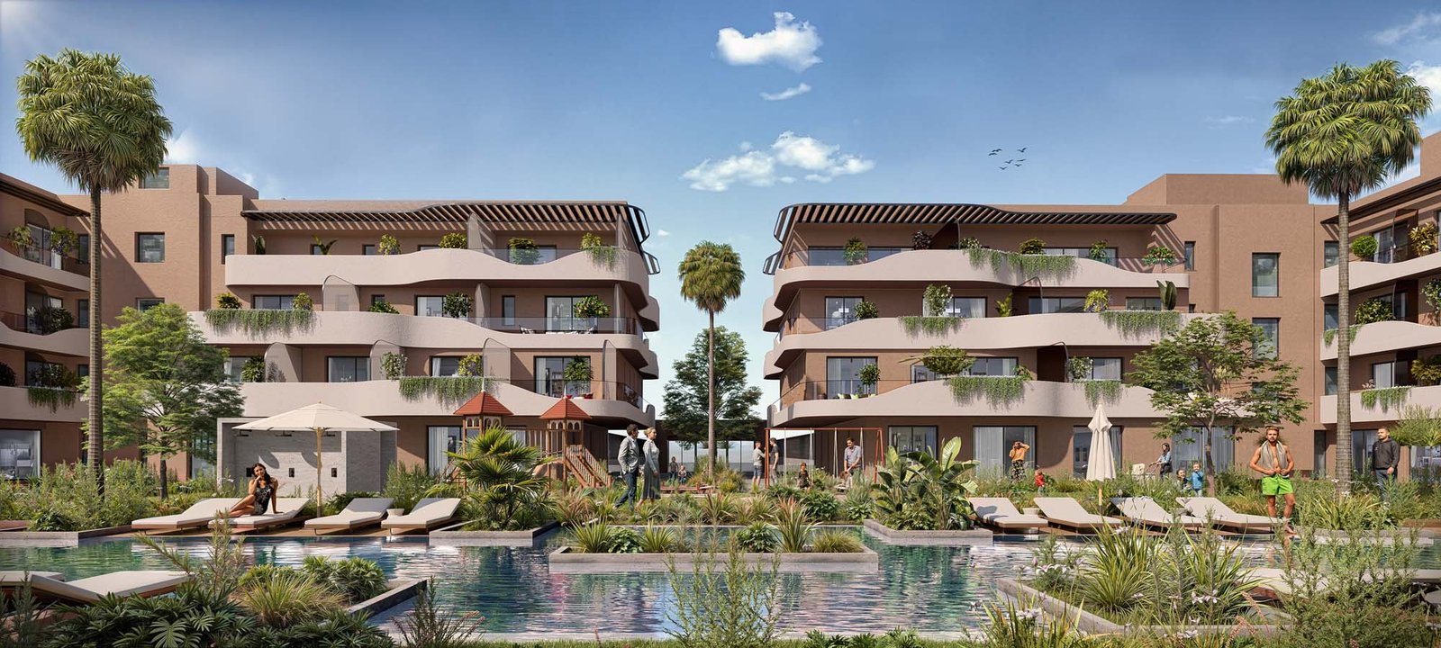 Vente: programme neuf d’appartements, quartier Agdal, Marrakech — Appartement, Marrakech