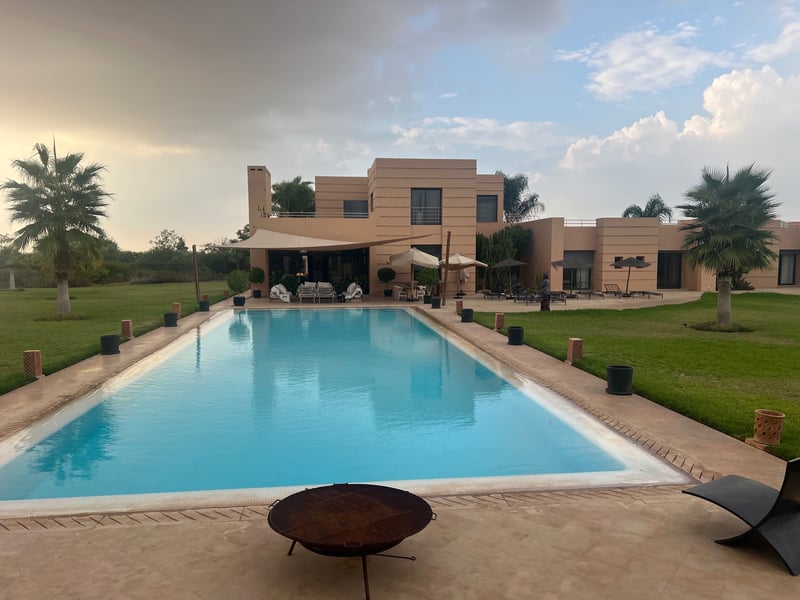Villa de luxe 1 ha à louer, Route de l'Ourika, Marrakech — Villa, Marrakech