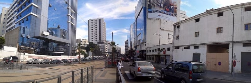شرا / بيع: أرض ديال عمارة (R+12), كازا، المعاريف بولفار عبد المومن — Terrain zone immeuble, Casablanca