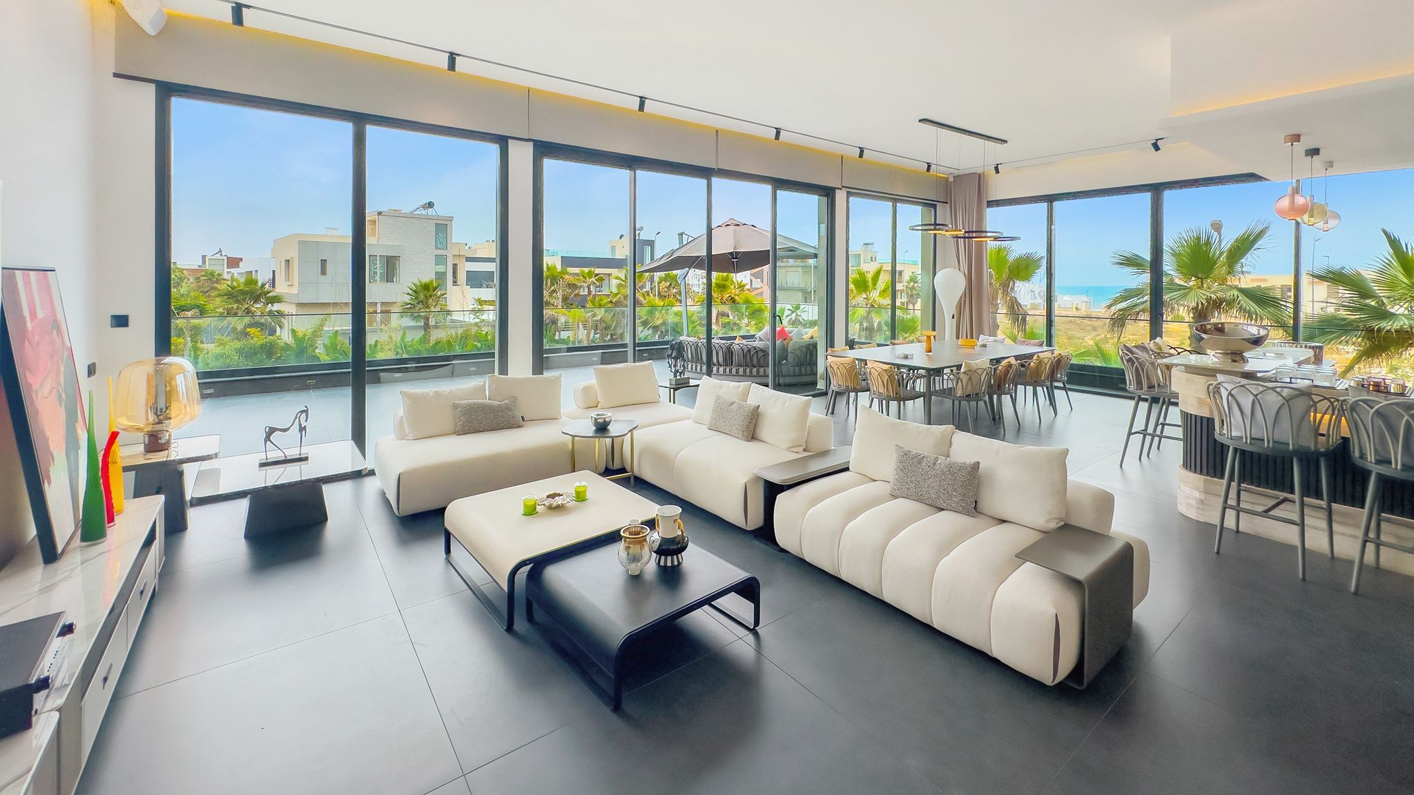 Villa contemporaine vue mer à vendre, Dar Bouazza Casablanca — miniature 5