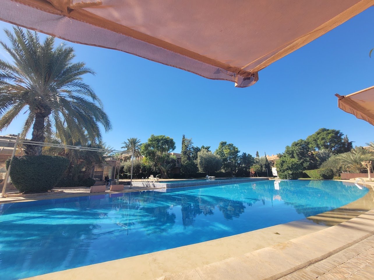 Location vacances : appartement rez-de-chaussée bien meublé, Palmeraie Village, Marrakech — miniature 8