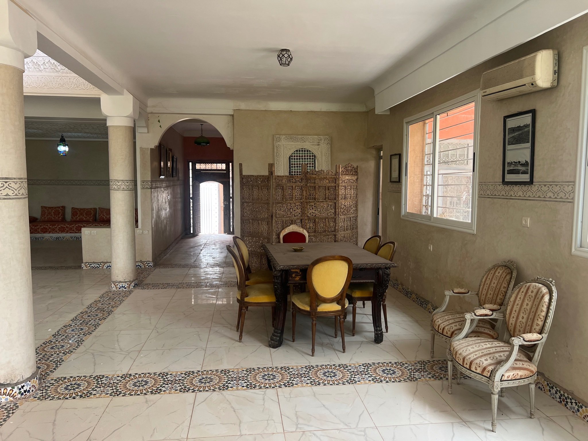 À Vendre : Petite  maison de campagne sous forme d’un riad , Marrakech, quartier route de Fès .  — miniature 11