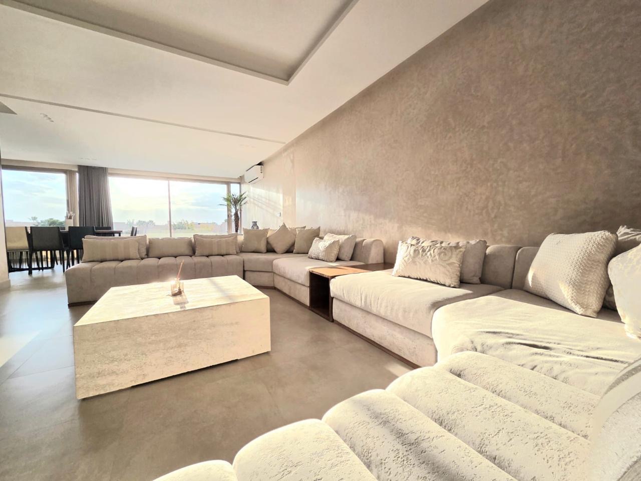 Appartement meublé 210 m² à louer  3 ch., Prestigia, Marrakech — miniature 7