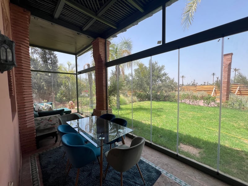 Appartement 110 m² RDC à vendre, Circuit de la Palmeraie, Marrakech — Rez-de-jardin, Marrakech