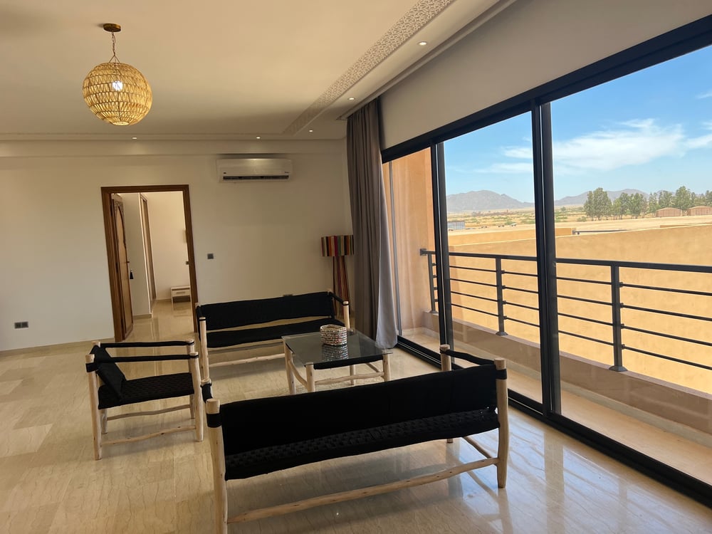 Location saisonnière : Villa moderne parc de 2ha , 4 suites , borrous , route de la foret , Marrakech  — photo 10