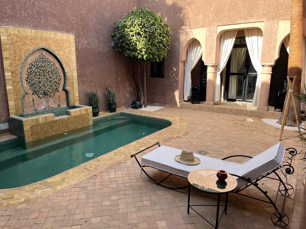 Villa Riad 3 ch. à vendre, Circuit Palmeraie, Marrakech — photo 2
