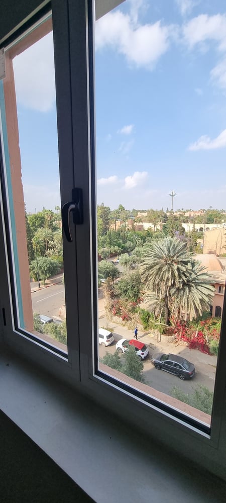 Location longue durée : Grand appartement ( vide ) , 5eme étage, quartier hivernage , Marrakech  — photo 17