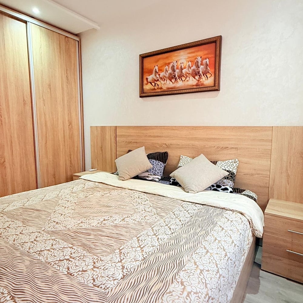 Location saisonnière : Joli petit appartement soigneusement meublé, 1 ch , Marrakech , jnan awrad  — photo 14