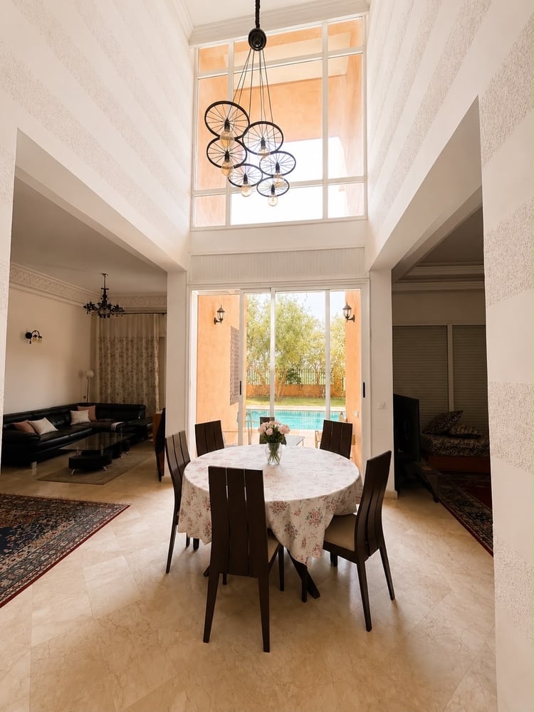 Vente / Achat : sympathique villa  de 410 m , goof Argan , Marrakech, route Tahanaoute  — photo 3