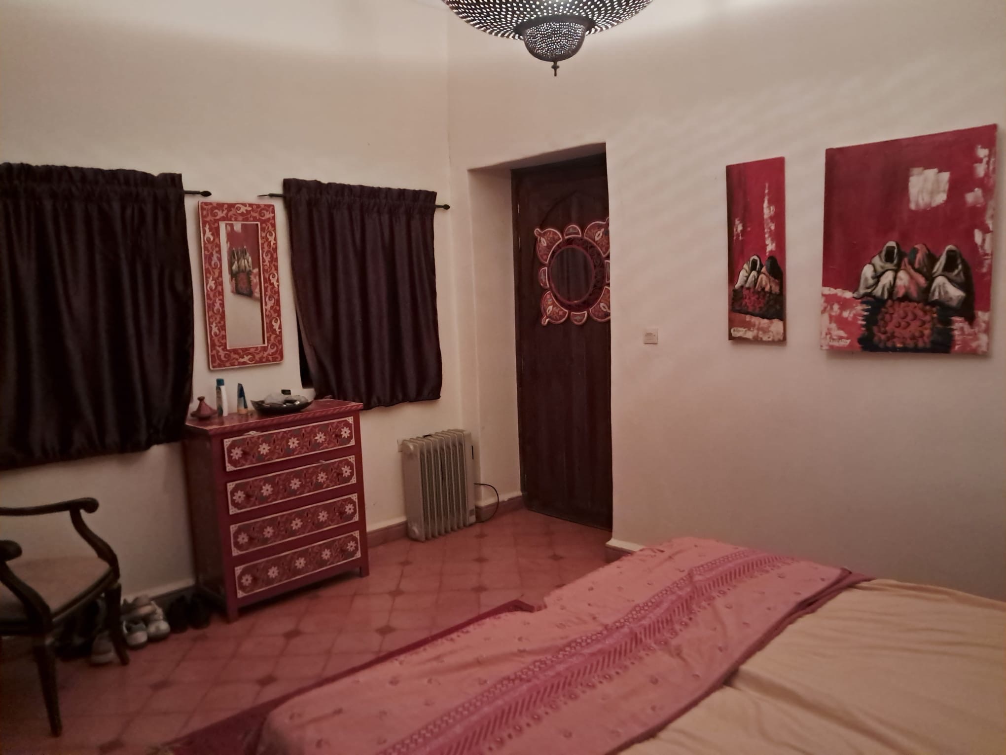 Vente :  magnifique villa traditionnelle, Marrakech , Route ourika ( VNA) obtenue .  — miniature 12
