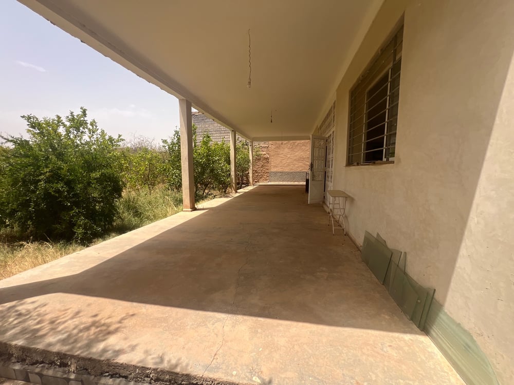 À Vendre : Petite  maison de campagne sous forme d’un riad , Marrakech, quartier route de Fès .  — photo 8