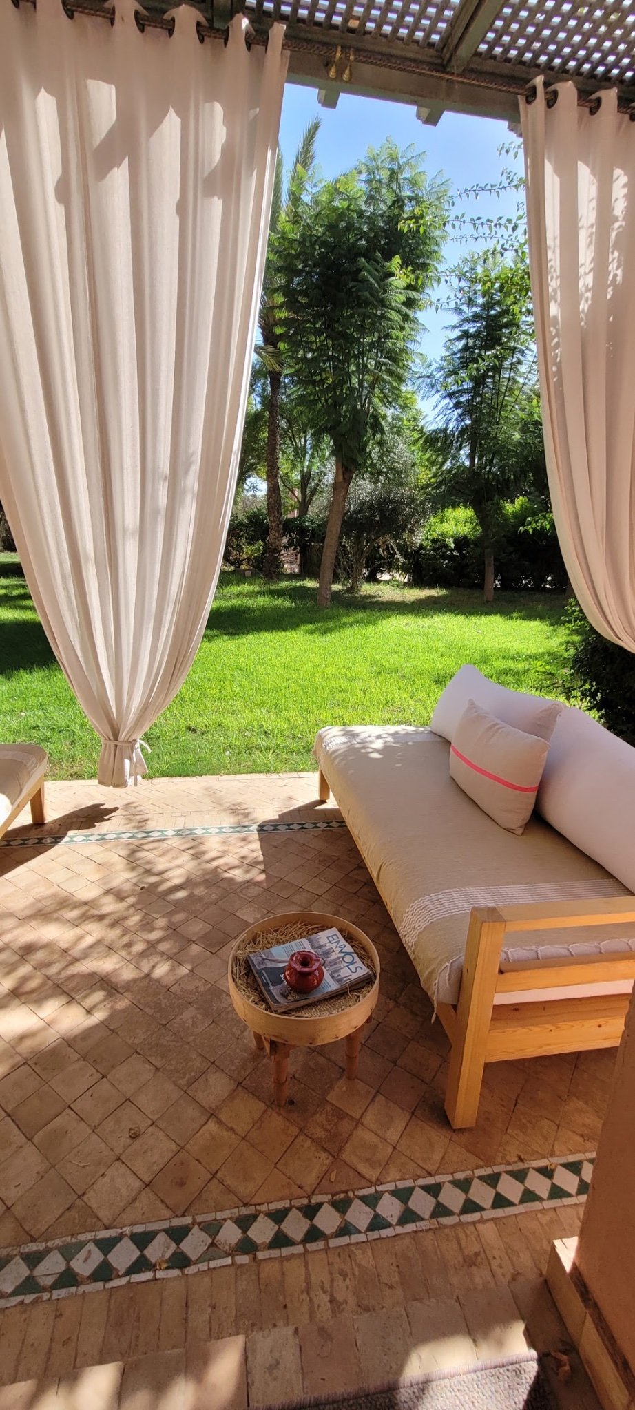 Location vacances : appartement rez-de-chaussée bien meublé, Palmeraie Village, Marrakech — miniature 3