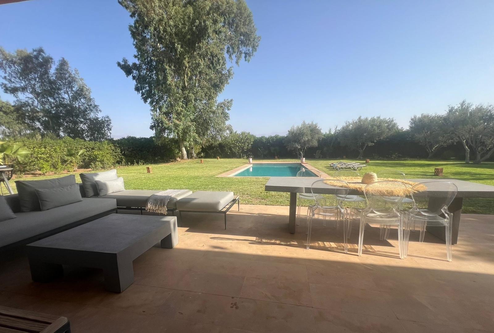 Villa à louer 3000 m² de jardin , Route de l'Ourika, Marrakech — miniature 6