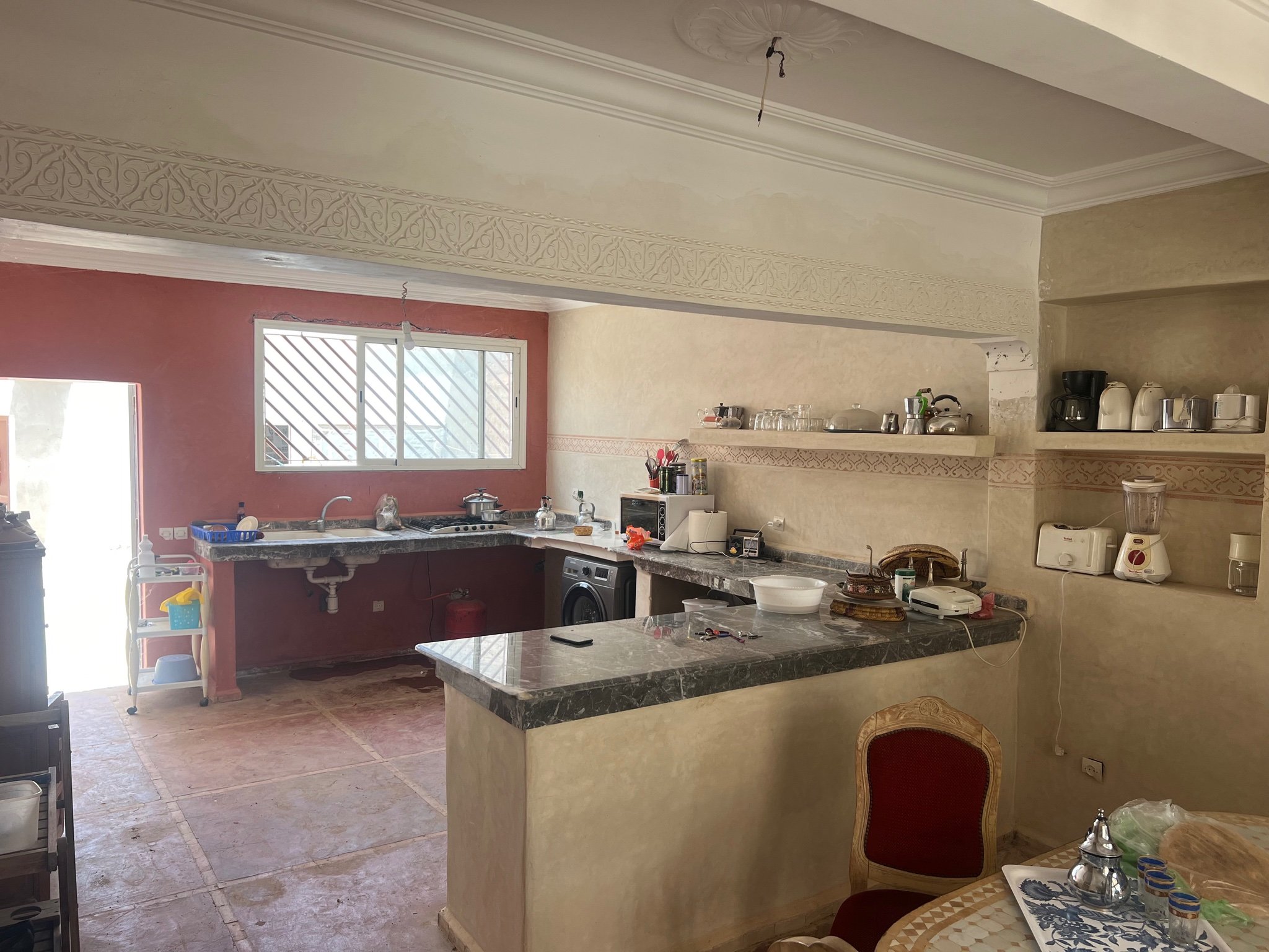 À Vendre : Petite  maison de campagne sous forme d’un riad , Marrakech, quartier route de Fès .  — miniature 10