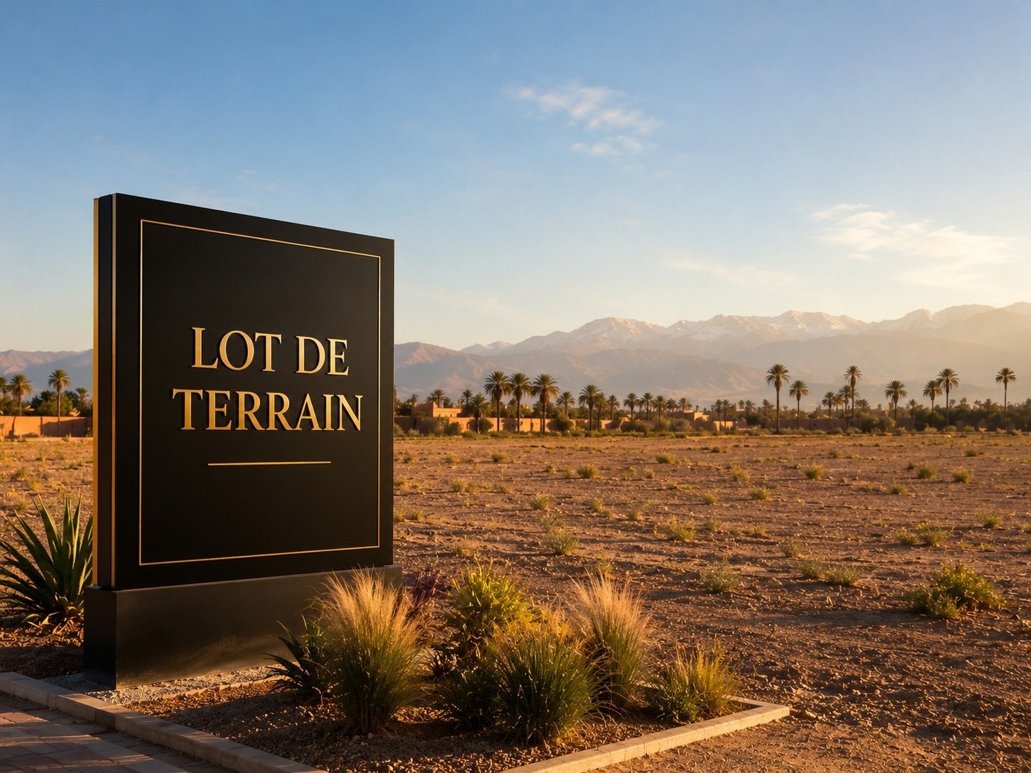 Lot de villa 375 m² à vendre, Targa, Marrakech — Lot de terrain, Marrakech