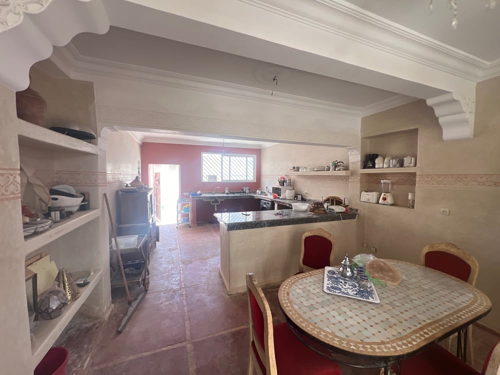 À Vendre : Petite  maison de campagne sous forme d’un riad , Marrakech, quartier route de Fès .  — photo 9