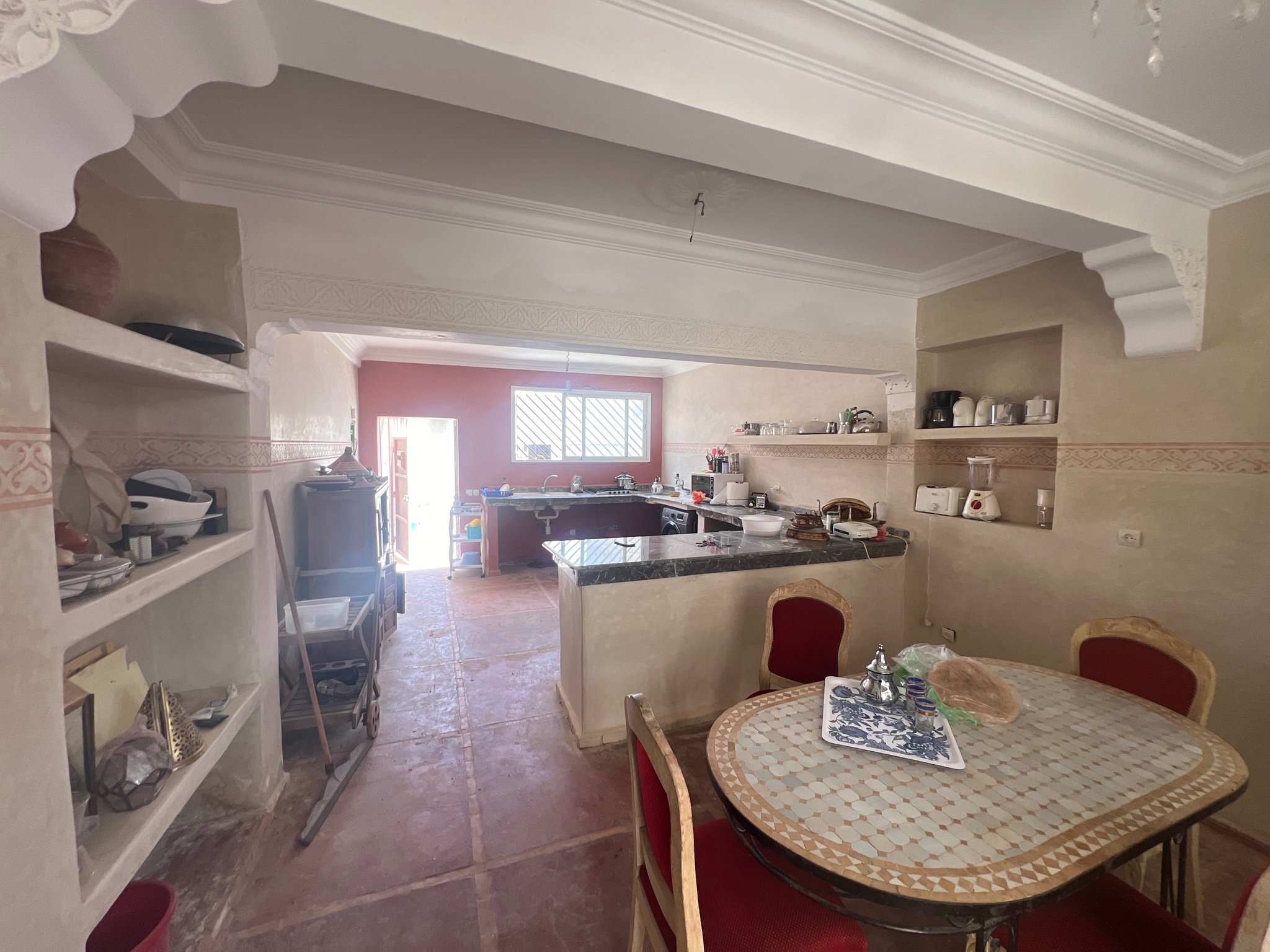 À Vendre : Petite  maison de campagne sous forme d’un riad , Marrakech, quartier route de Fès .  — miniature 9