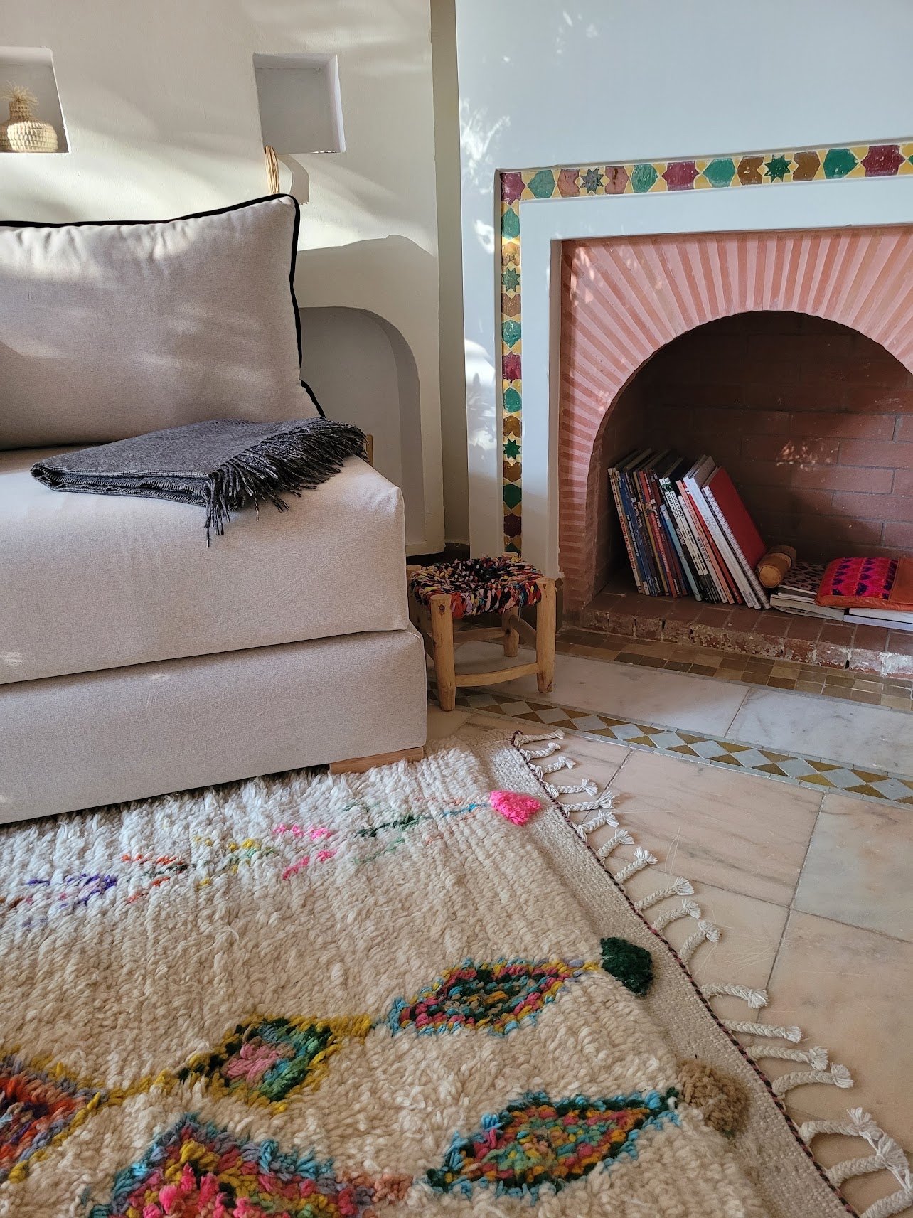 Location vacances : appartement rez-de-chaussée bien meublé, Palmeraie Village, Marrakech — miniature 13