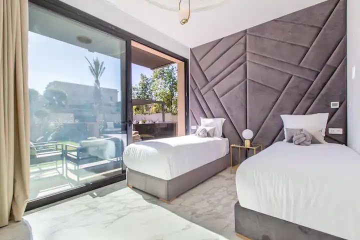 Vente : superbe villa moderne , route ourika , Marrakech  — miniature 17