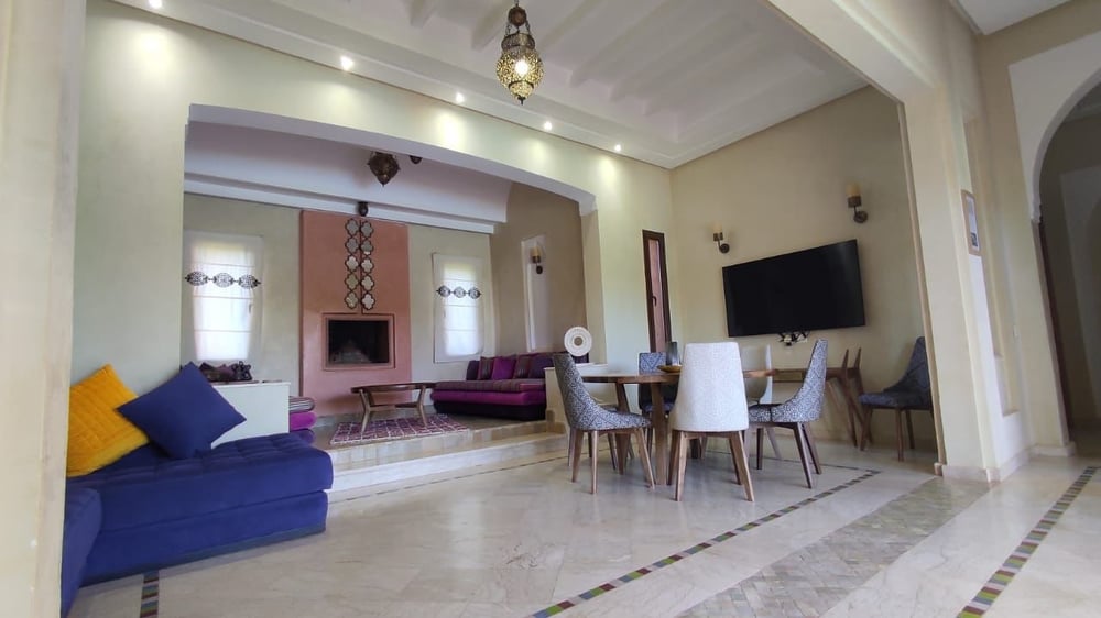 Villa 3 ch. à vendre, résidence familiale, Route de Fès, Marrakech — photo 8