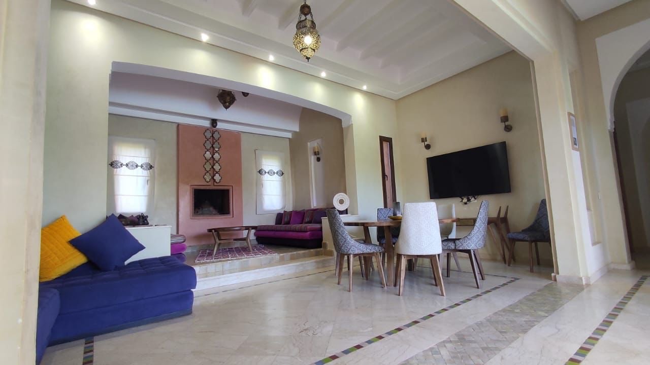 Villa 3 ch. à vendre, résidence familiale, Route de Fès, Marrakech — miniature 8