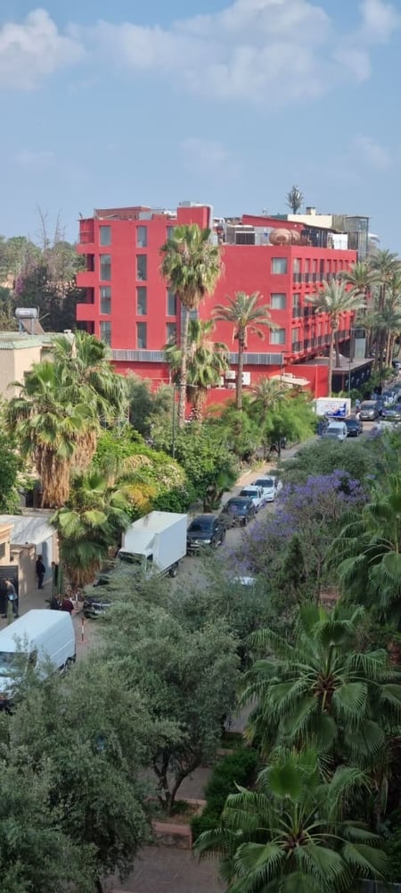 Location longue durée : Grand appartement ( vide ) , 5eme étage, quartier hivernage , Marrakech  — photo 6