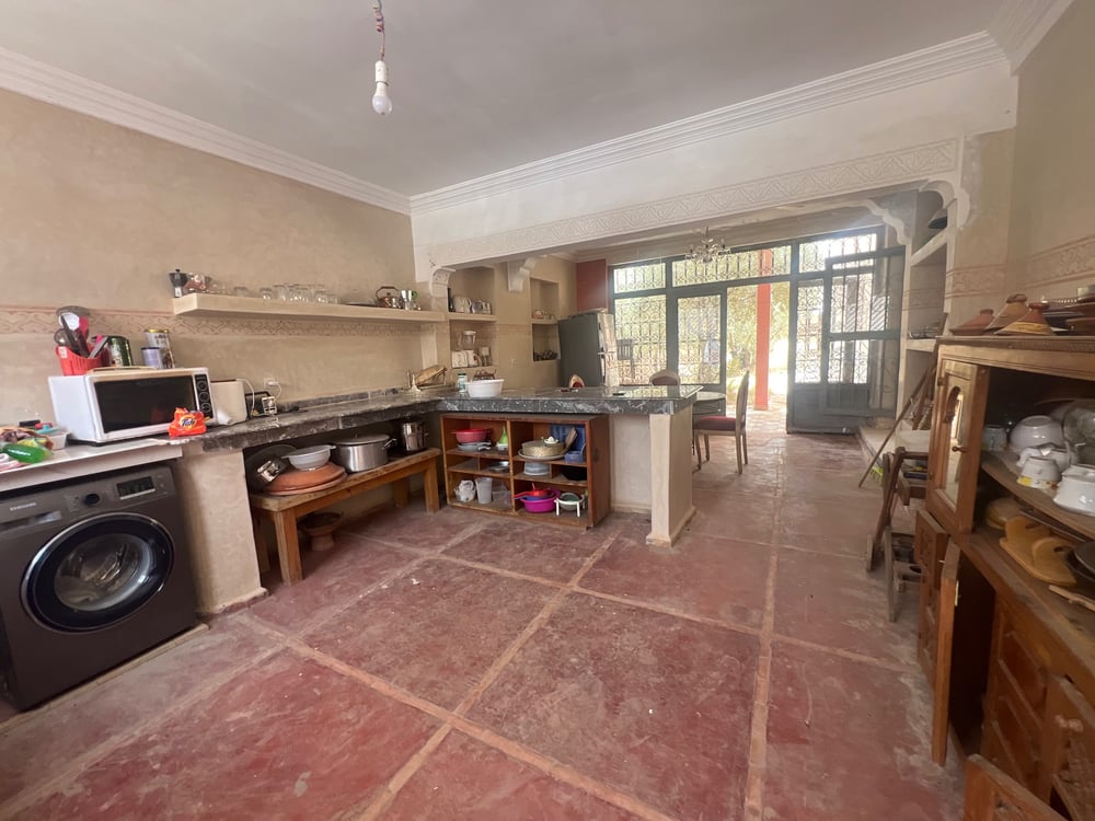 À Vendre : Petite  maison de campagne sous forme d’un riad , Marrakech, quartier route de Fès .  — photo 7