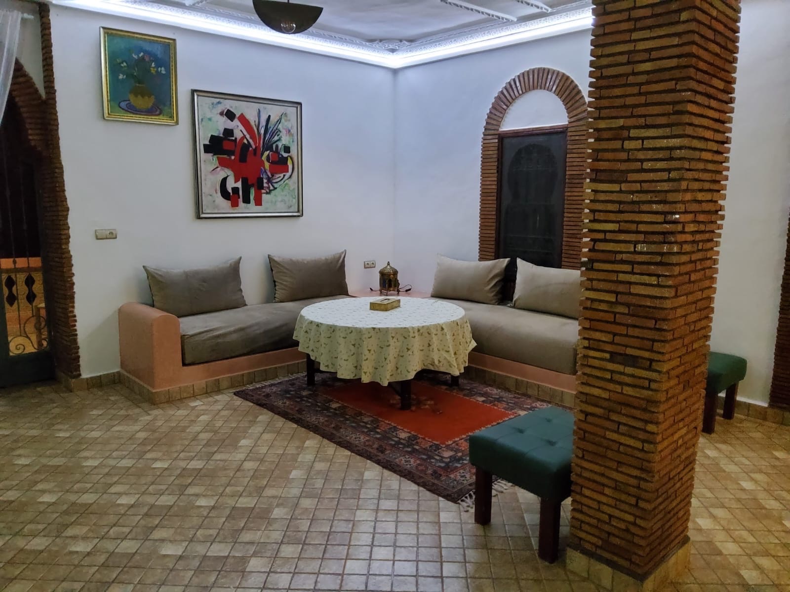 Villa de campagne 4 ch. à louer Sidi Abdellah Ghiate, Marrakech — miniature 4