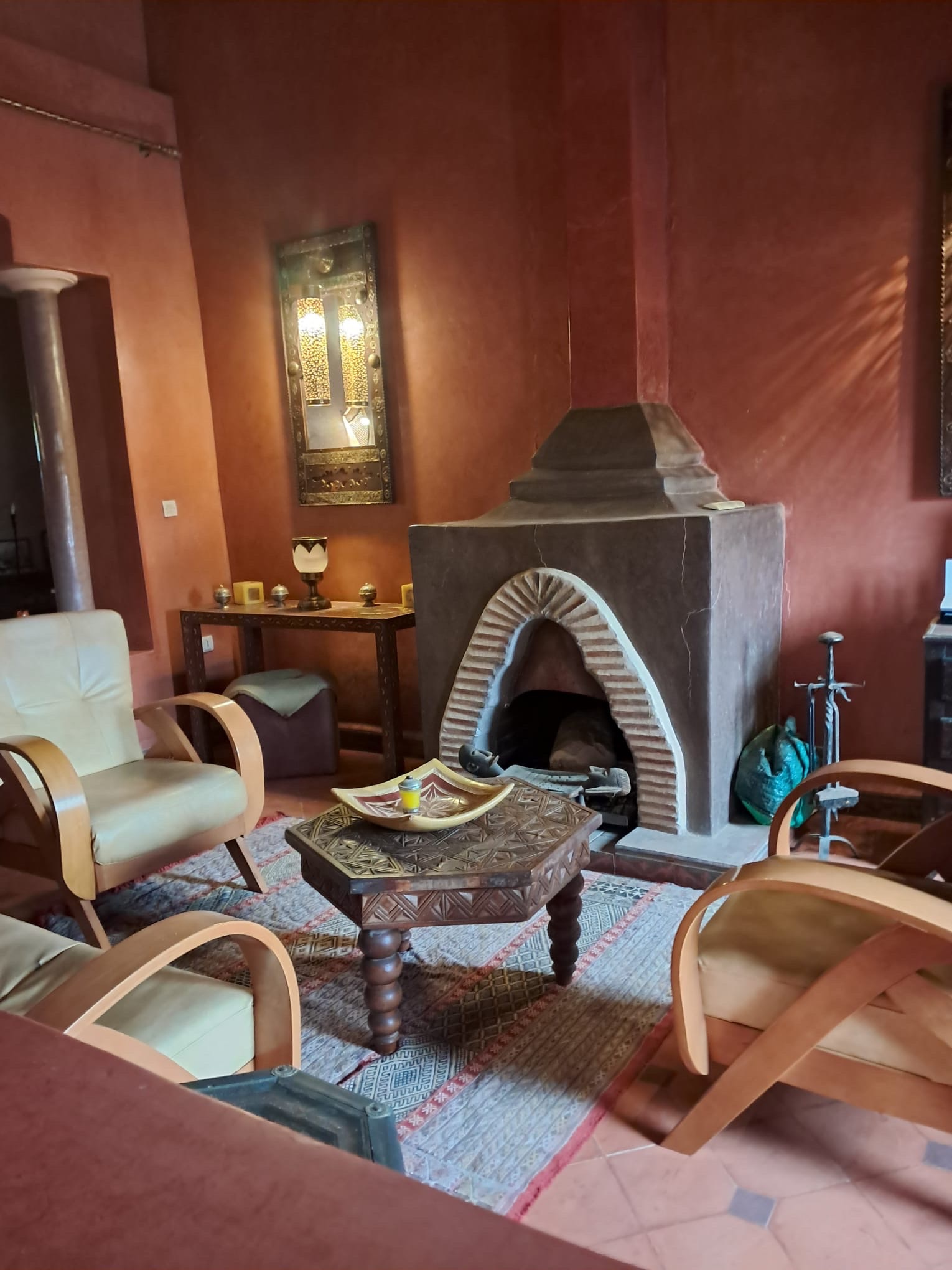 Vente :  magnifique villa traditionnelle, Marrakech , Route ourika ( VNA) obtenue .  — miniature 8