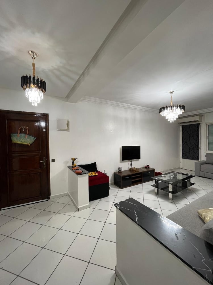 Location longue : joli appartement soigneusement meublé, 2 chambres , Marrakech boulevard Allal fessi  — photo 3