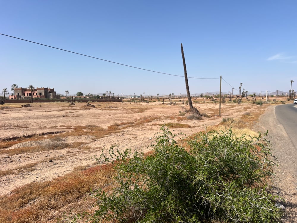 Terrain constructible 3,4 ha à vendre, Bab Atlas Marrakech — photo 3