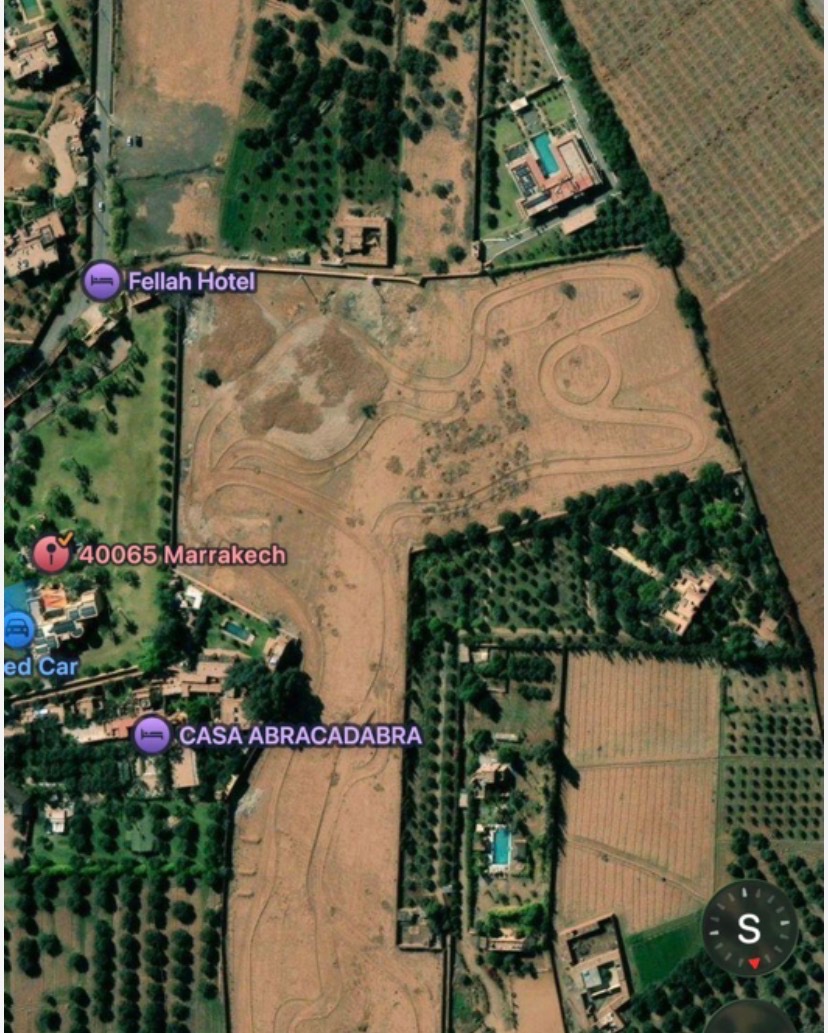 Terrain titré) SD1) ,  5,7 ha à vendre, Route de l'Ourika, Marrakech — miniature 3