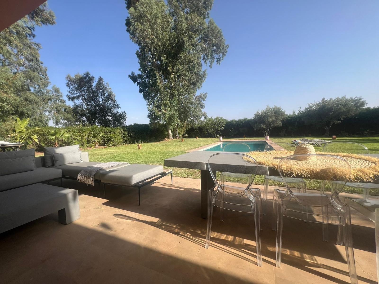 Villa à louer 3000 m² de jardin , Route de l'Ourika, Marrakech — miniature 4