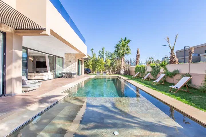 Vente : superbe villa moderne , route ourika , Marrakech  — miniature 21