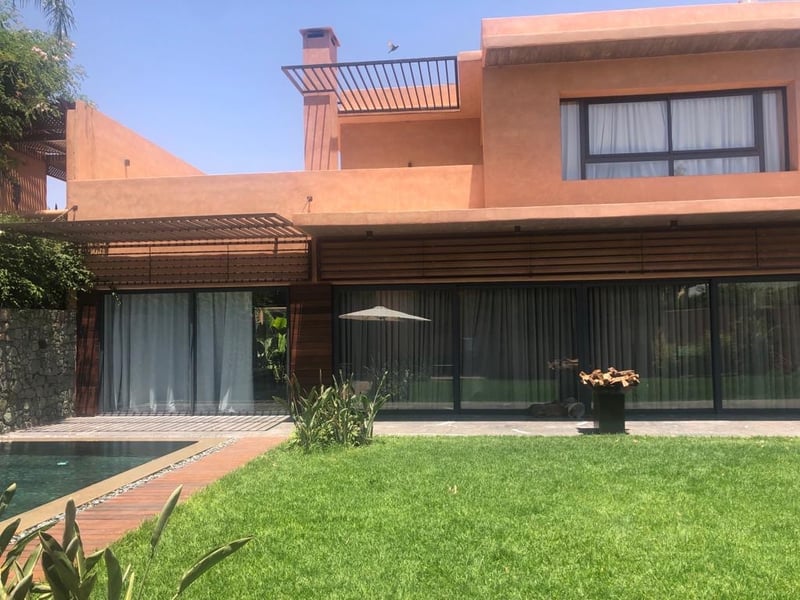 Villa meublée 550 m² à louer longue durée, Amelkis, Marrakech — Villa meublée, Marrakech