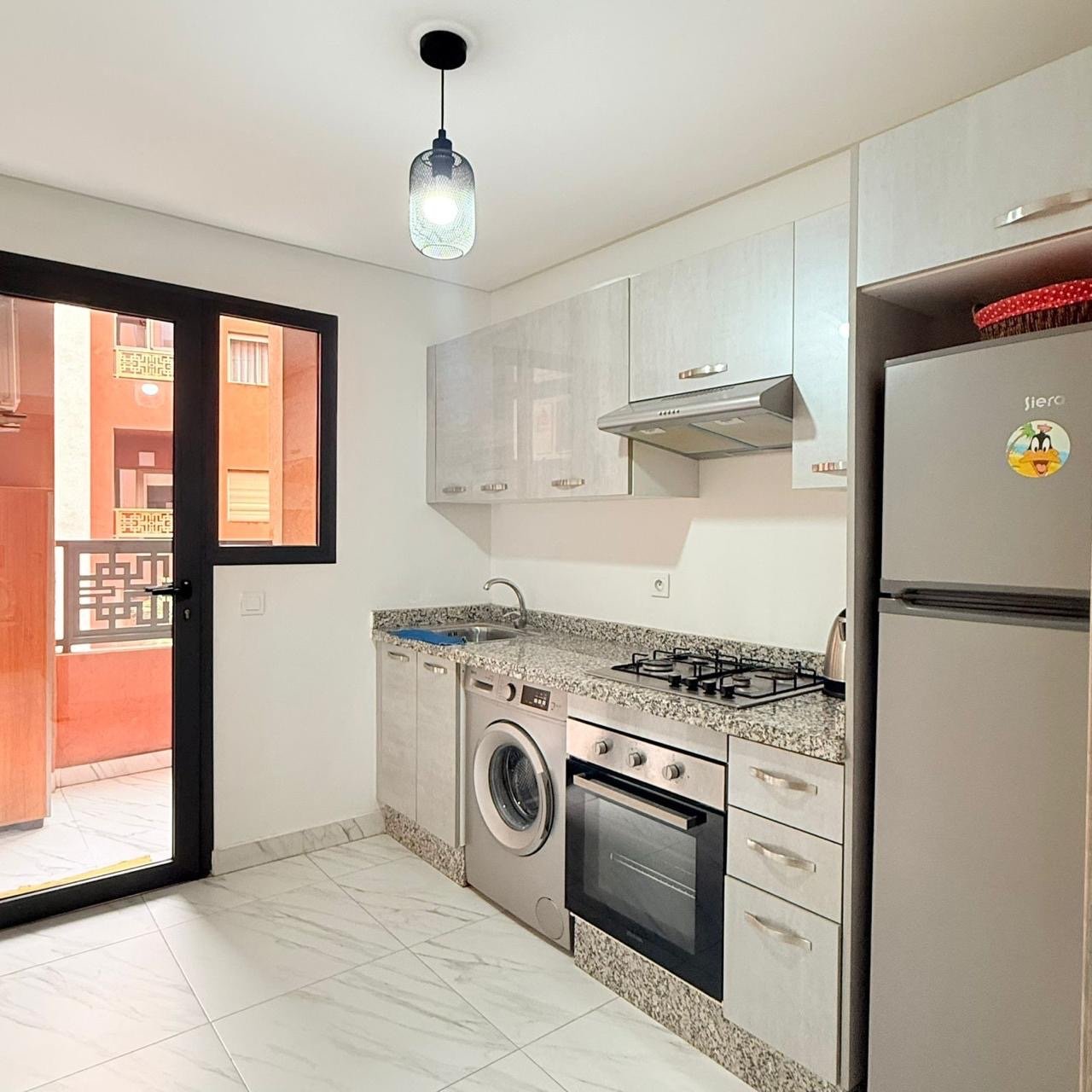 Location saisonnière : Joli petit appartement soigneusement meublé, 1 ch , Marrakech , jnan awrad  — miniature 18