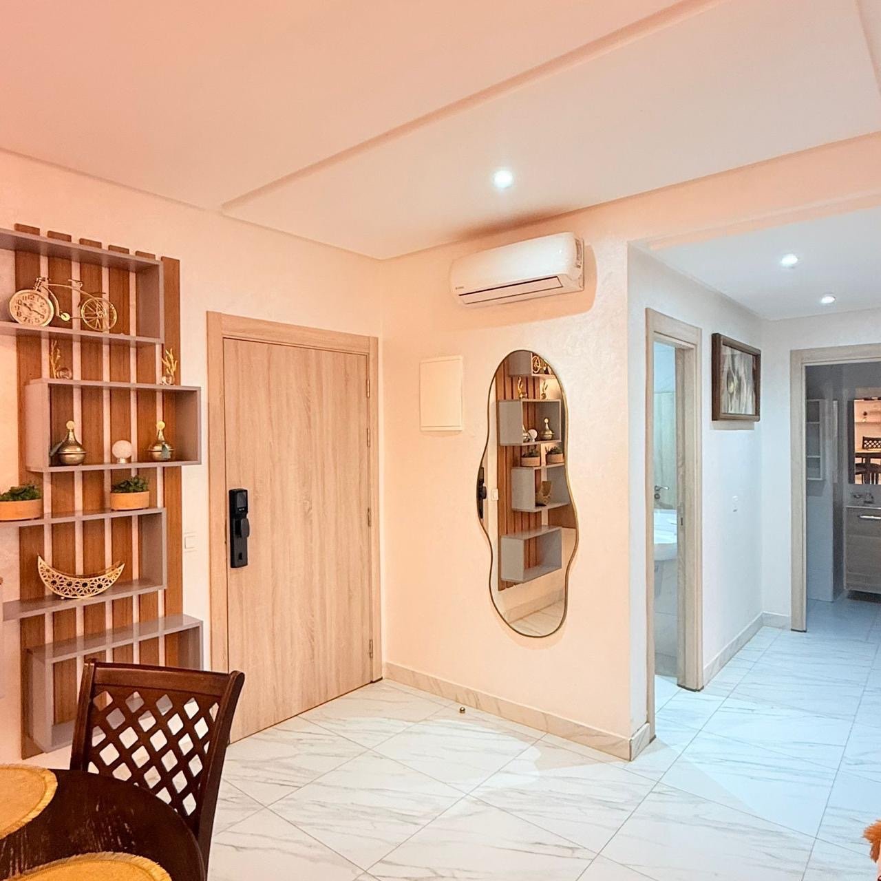 Location saisonnière : Joli petit appartement soigneusement meublé, 1 ch , Marrakech , jnan awrad  — miniature 11