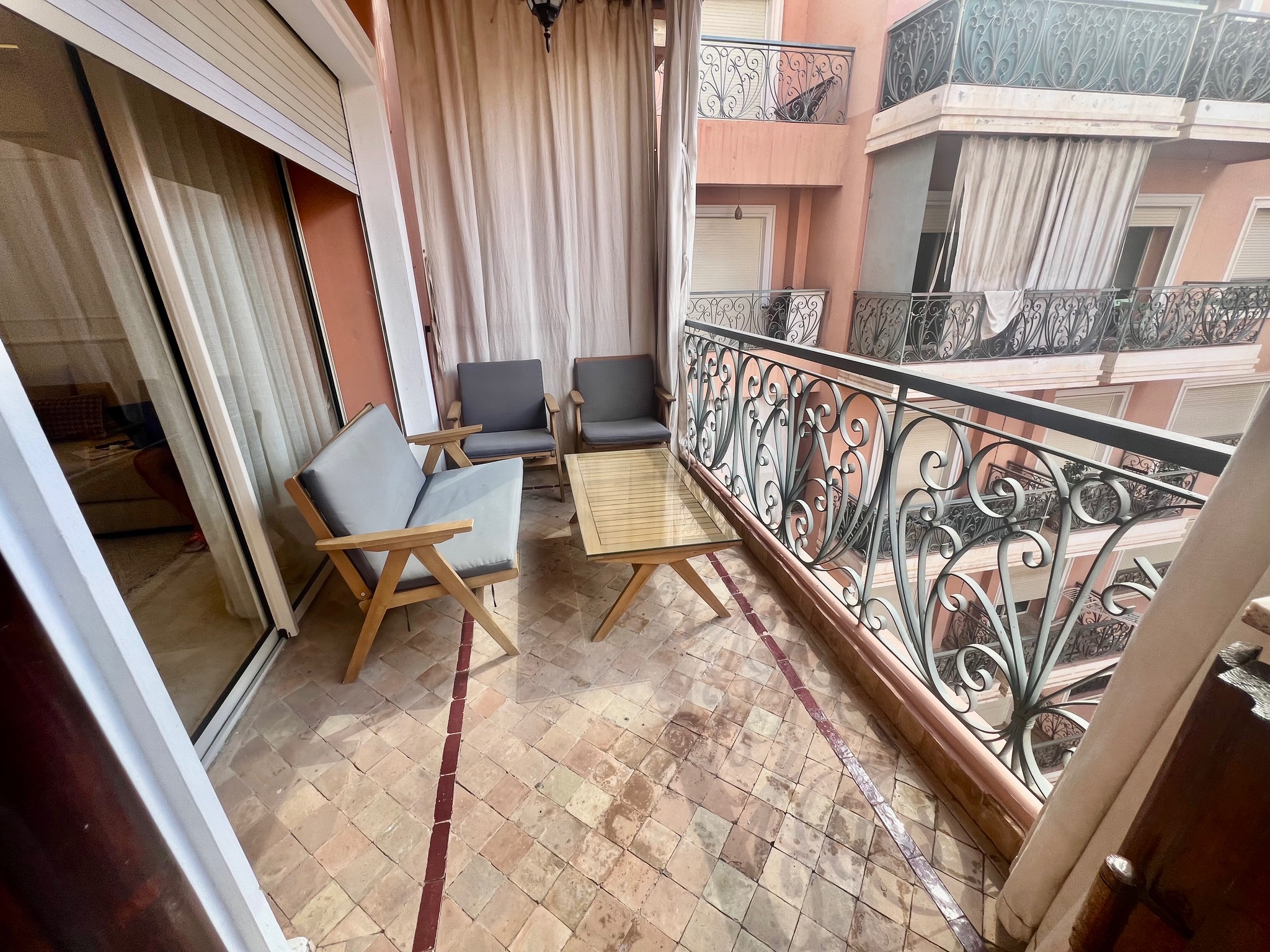 Location longue durée : Appartement meublé, 104 m , Semlalia, Marrakech  — miniature 16