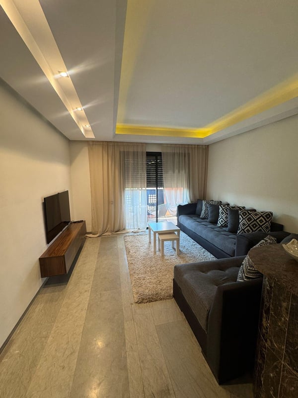 Appartement meublé 60 m² 1 ch. à vendre, Guéliz, Marrakech — Appartement, Marrakech