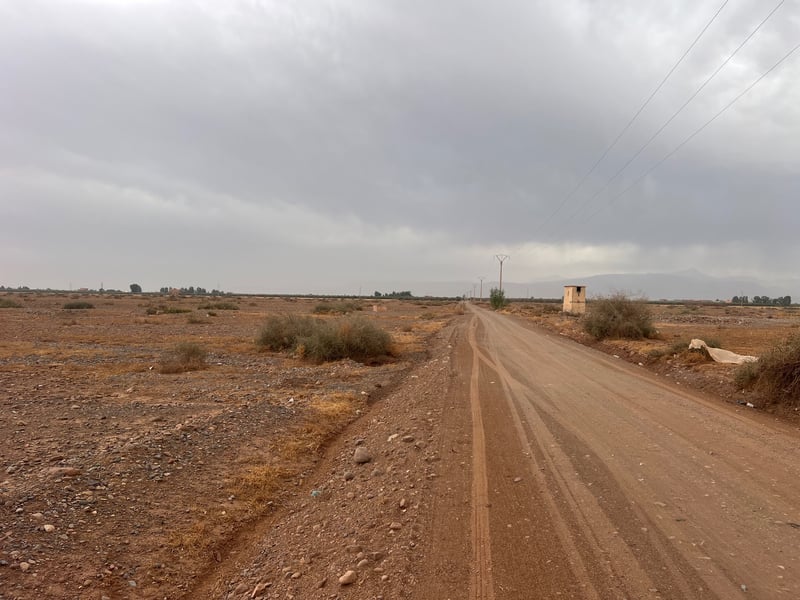 Terrain titré 36 ha à vendre, Route de Tahanaout, Marrakech — Terrain, Marrakech