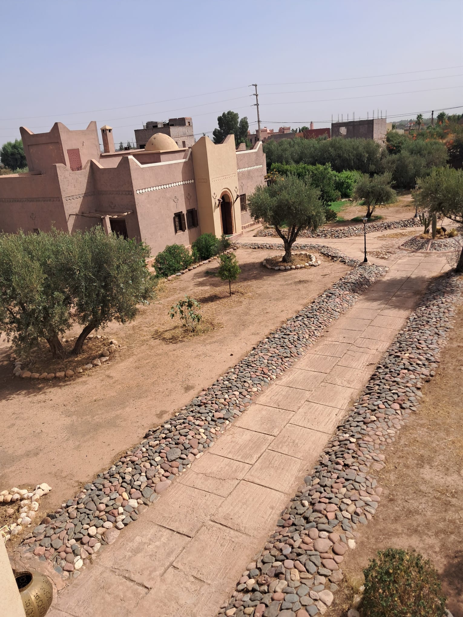 Vente :  magnifique villa traditionnelle, Marrakech , Route ourika ( VNA) obtenue .  — miniature 3