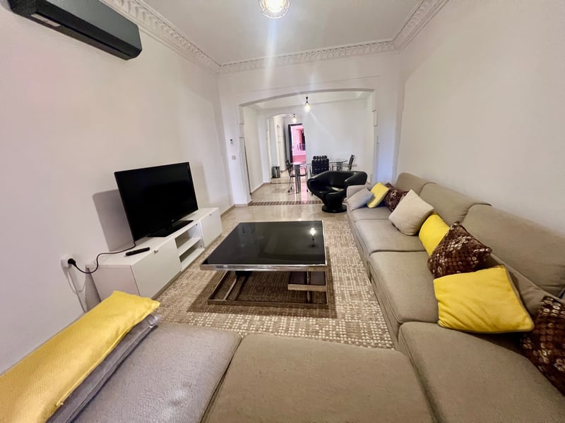 116 sqm furnished apartment for rent Hivernage, Marrakech — Appartement, Marrakech