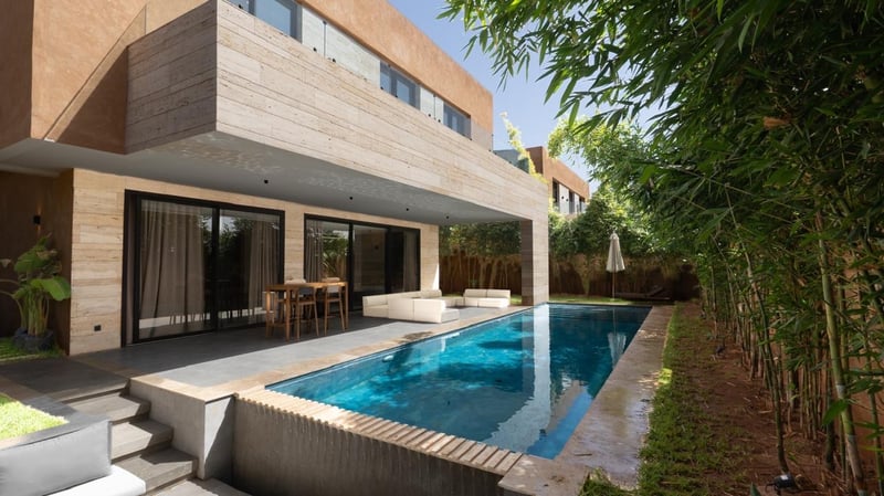 For Sale: Modern villa in a secure residence, Marrakech, Ourika road — Villa, Marrakech