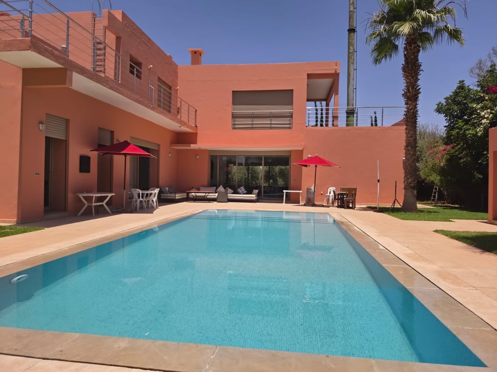 Location longue durée : Magnifique villa de campagne , Marrakech , route de fes  — photo 13
