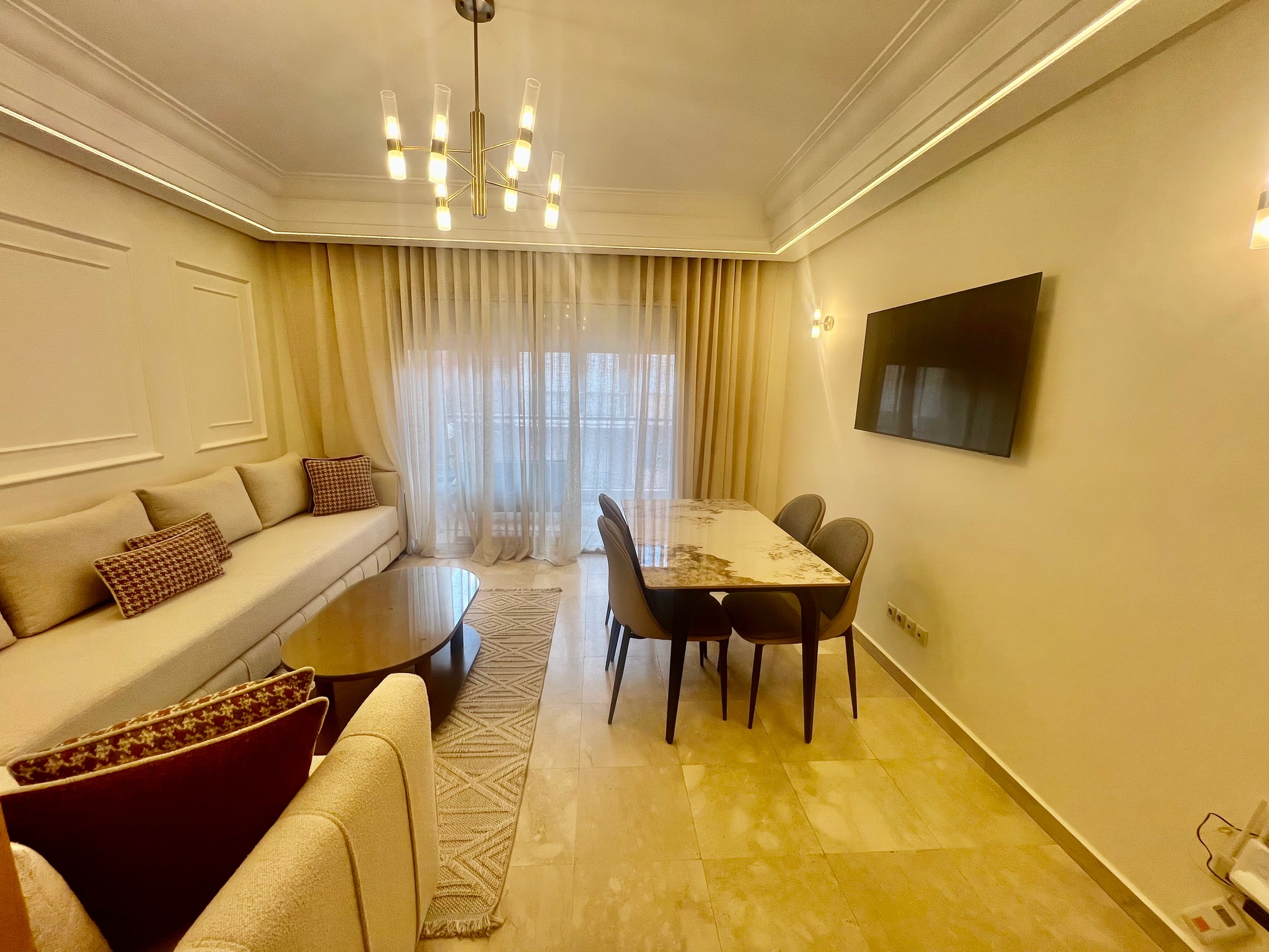 Location longue durée : Appartement meublé, 104 m , Semlalia, Marrakech  — miniature 19