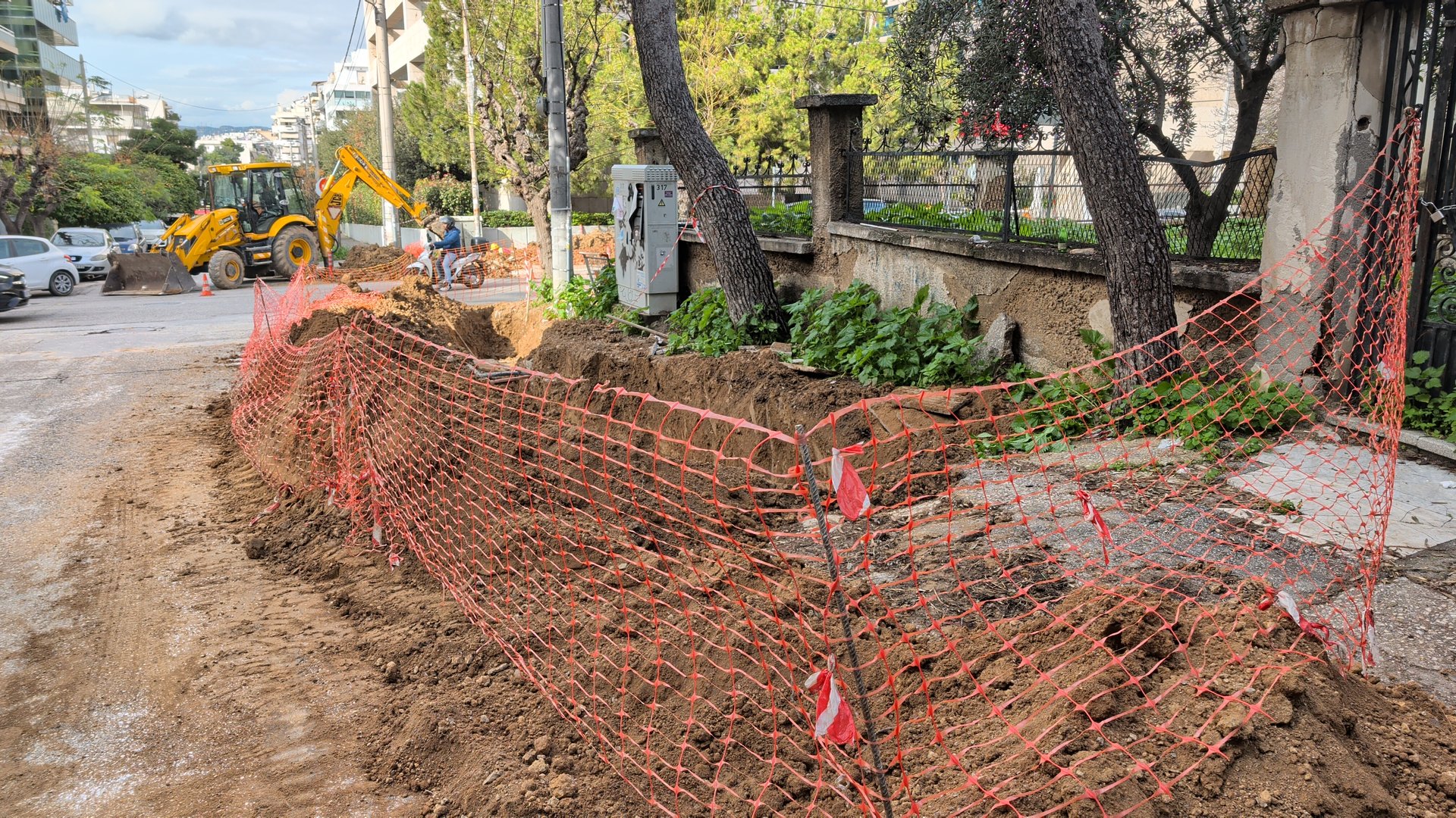 Καμία προσβασιμότητα κατά την εκτέλεση έργων 