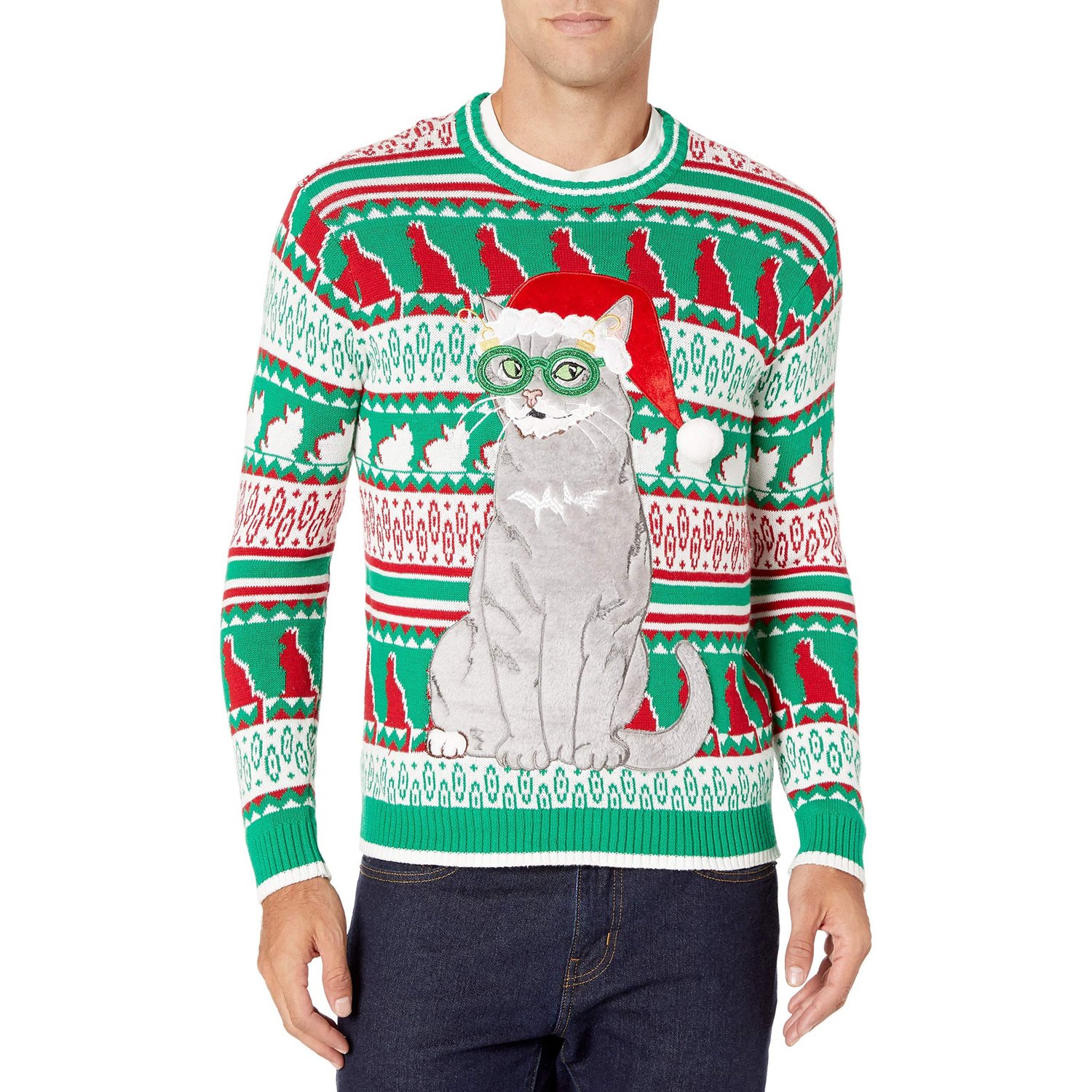 Blizzard Bay Ugly Christmas Sweater Cat – Ugly Sweaters