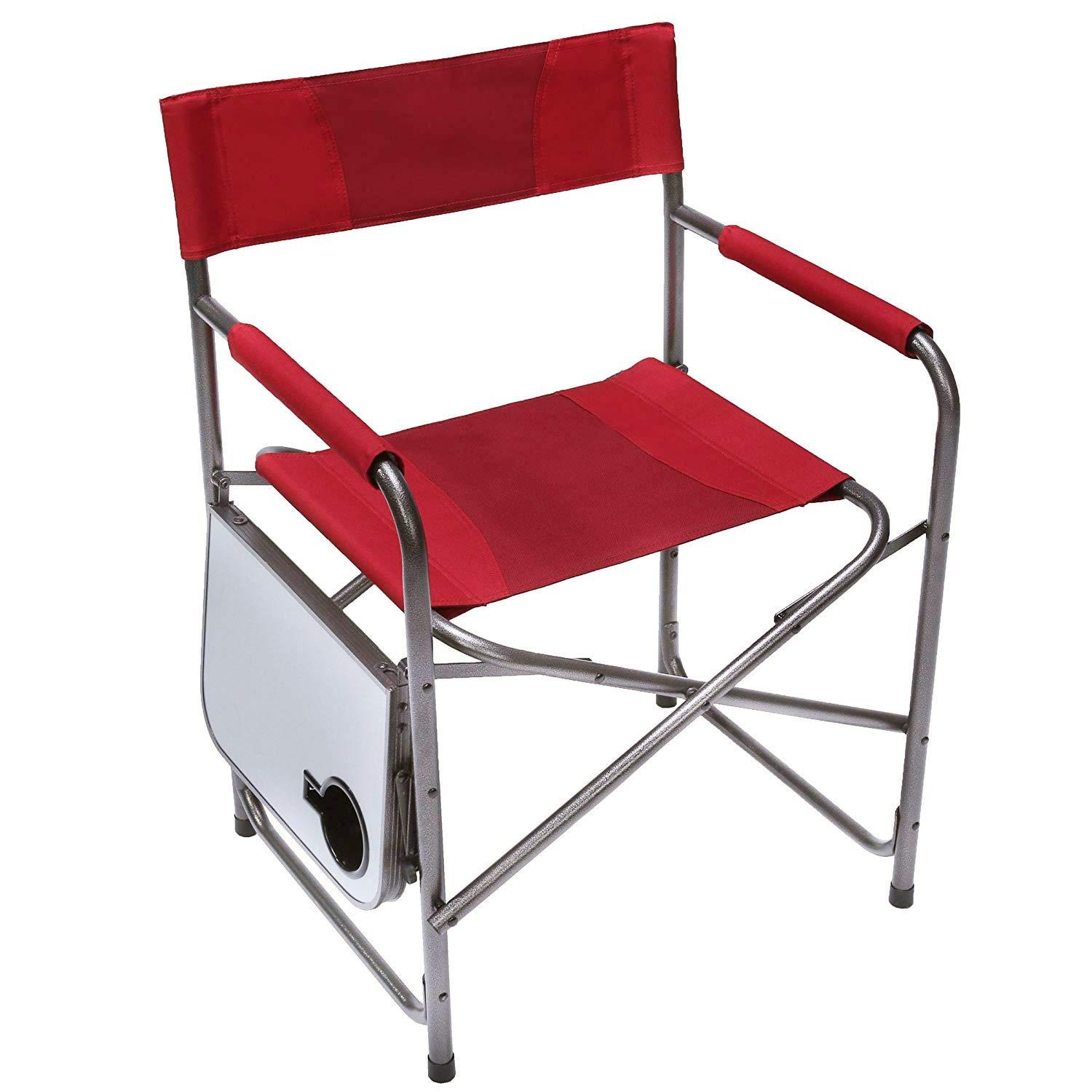 Compact Folding Director's Chair From Portal