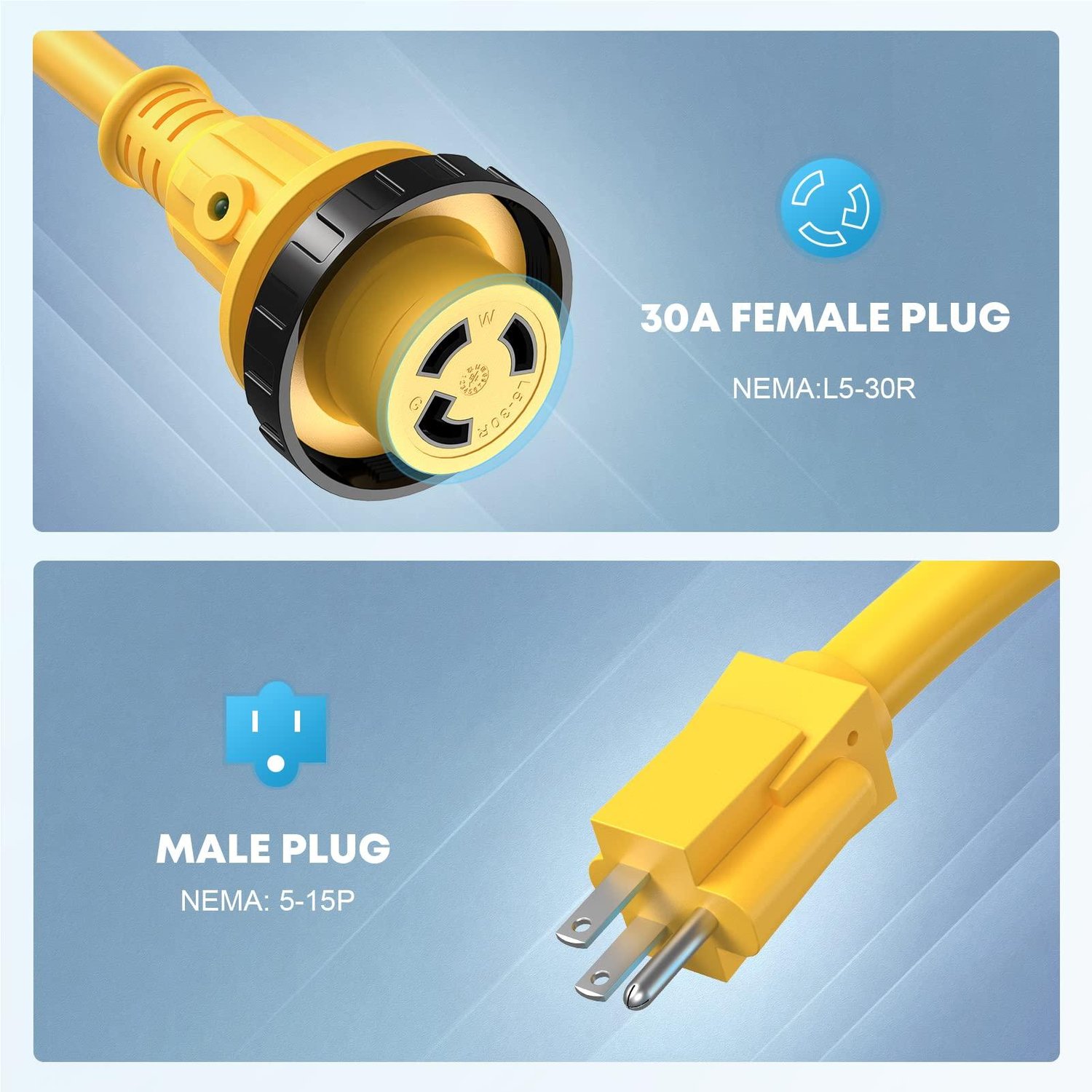 Best 30 Amp to 15 Amp Adapters