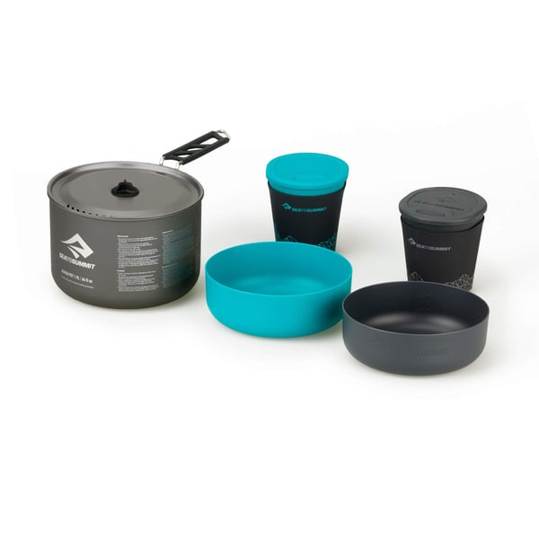 Sea to Summit Alpha Lightweight Aluminum Nesting Camping Cookware Set